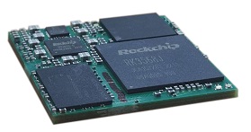 Миниатюрный промышленный SoM модуль MG-RK3568 на основе производительно процессора последнего поколения компании Rockchip - RK3568J Quadcore ARM.